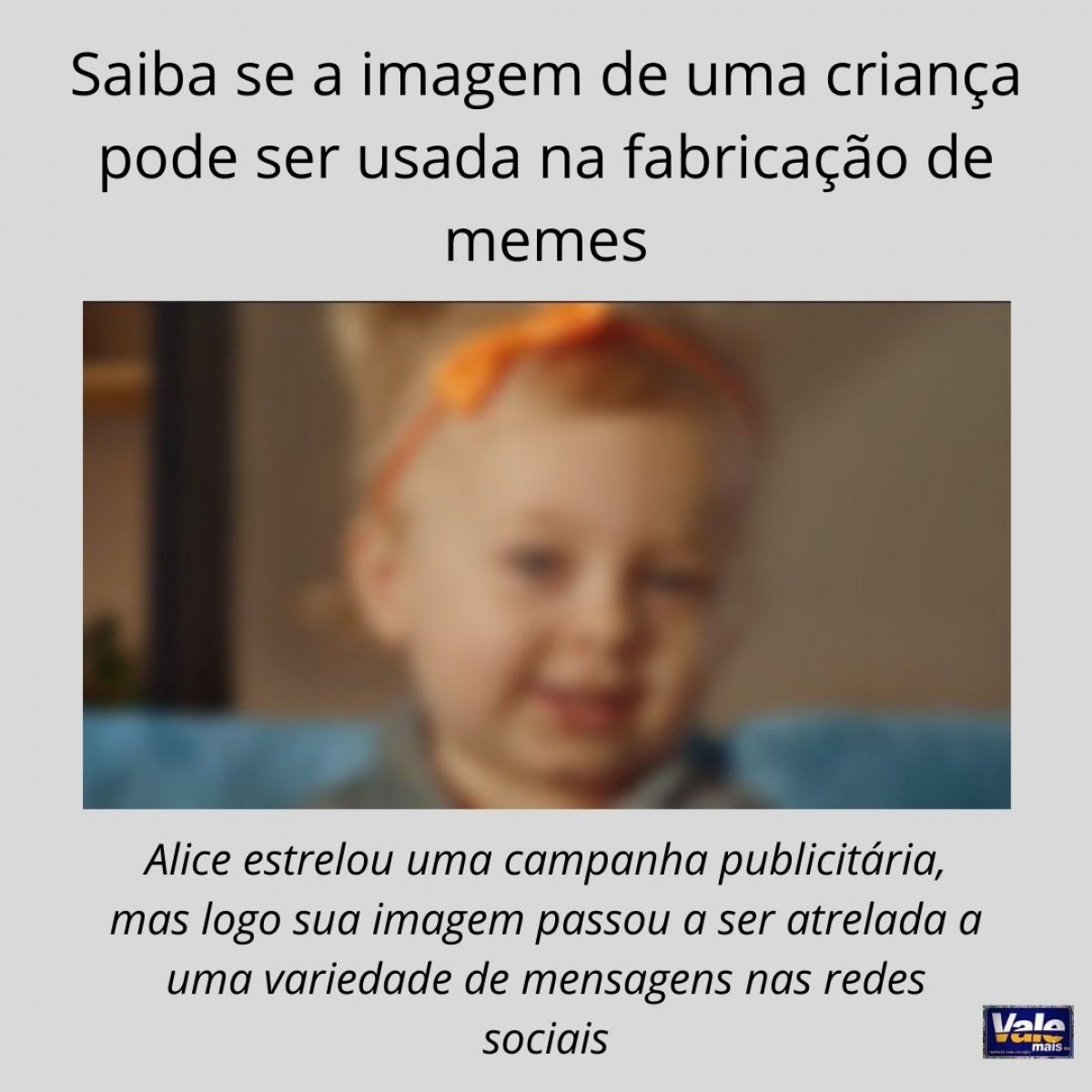 Caso Alice: O que diz a lei sobre uso de imagens em memes?