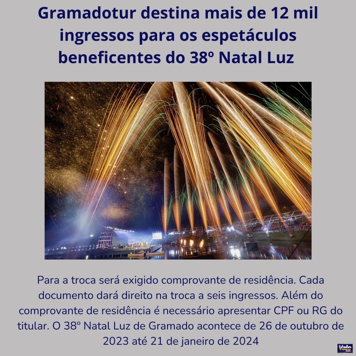Ingressos Natal Luz Gramado 2023 - Compra de Ingressos